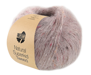 Natural superkid tweed  - rosa beige